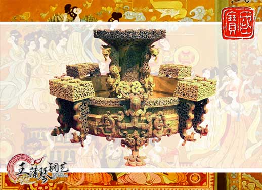銅尊盤，曾侯乙尊盤，國寶級文物之一