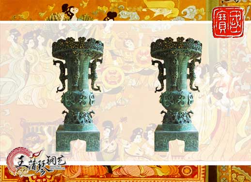 曾侯乙銅尊，武漢東湖賓館雕塑